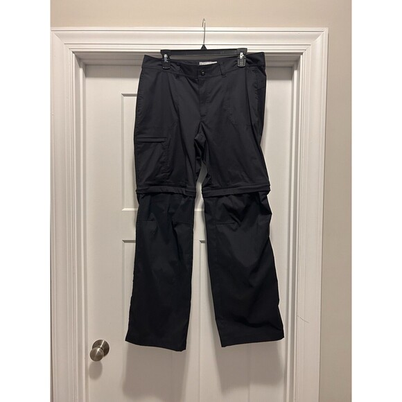 GANDER MOUNTAIN GUIDE SERIES Women 12 Gray Convertible Hiking Pants To Shorts - Picture 1 of 8